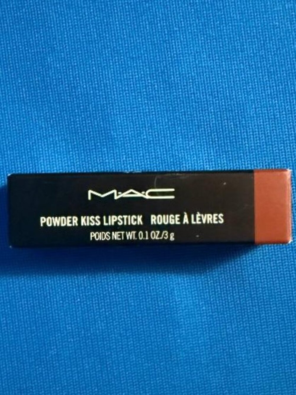 NEW MAC M·A·C POWDER KISS LIPSTICK IN COLOR: 925 / MARRAKESH-MERE 3 g / 0.1 OZ